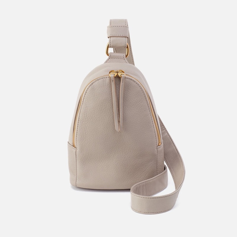 NEW HOBO women's fern sling bag in taupe